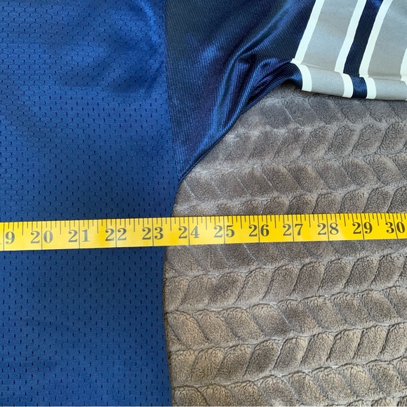 Champion Jersey Troy Aikman Dallas Cowboys Men’s Size 48 Blue NFL Football VTG - Picture 10 of 11